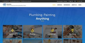 BlueCollar &#8211; Handyman &amp; Renovation Business WordPress Theme v2.5.3 nulled