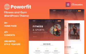 Powerfit &#8211; Fitness and Gym WordPress Theme V1.0.0 nulled