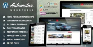 Automotive Car Dealership Business WordPress Theme v11.9.4 nulled