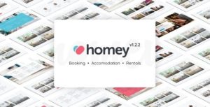 Homey &#8211; Booking and Rentals WP Theme v1.5.3 nulled