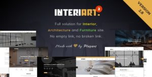 InteriArt &#8211; Furniture &amp; Interior WordPress Theme v2.9.0 nulled