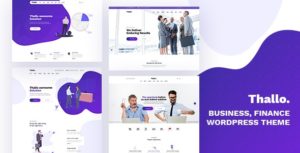 Thallo &#8211; Consulting &amp; Finance WordPress Theme v1.0.3 nulled