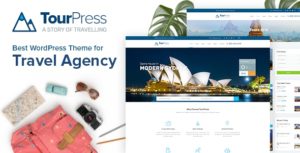 TourPress &#8211; Travel Booking WordPress Theme v1.1.6 nulled