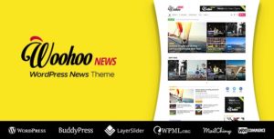 Woohoo &#8211; WordPress News and Magazine Multi-concept Website theme 2.4.5 nulled