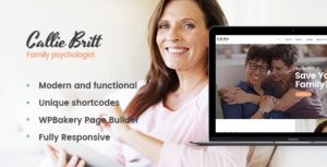Callie Britt | Family Counselling Psychology WordPress Theme v1.0.3 nulled