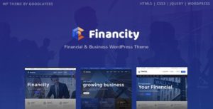 Financity &#8211; Business / Financial / Finance WordPress Theme v1.2.5 nulled