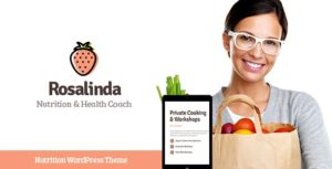 Rosalinda | Health Coach &amp; Vegetarian Lifestyle Blog WordPress Theme v1.0.4 nulled