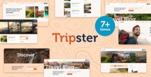 Tripster &#8211; Travel &amp; Lifestyle WordPress Blog v1.0 nulled