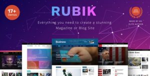 Rubik &#8211; A Perfect Theme for Blog Magazine Website v1.9 nulled