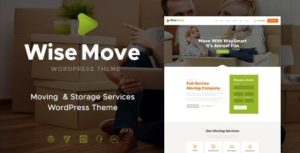 Wise Move | Relocation and Storage Services WordPress Theme v1.1.5 nulled