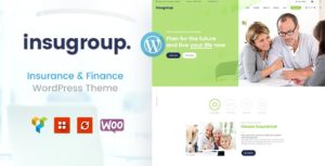 Insugroup | A Clean Insurance &amp; Finance WordPress Theme v1.0.8 nulled
