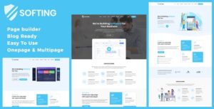 Softing &#8211; WordPress Software Landing Page Theme v1.3.3 nulled