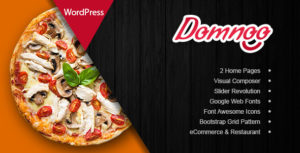 Domnoo &#8211; Pizza &amp; Restaurant WordPress Theme v1.22 nulled