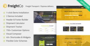 FreightCo | Transportation &amp; Warehousing WordPress Theme v1.1.2 nulled