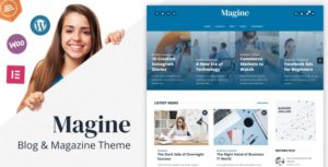 Magine &#8211; Elementor Business Blog WordPress Theme v1.1 nulled
