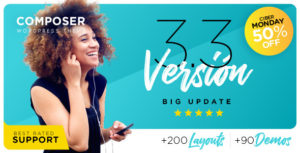 Composer &#8211; Responsive Multi-Purpose High-Performance WP Theme v3.3.8 nulled