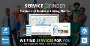 Service Finder &#8211; Provider and Business Listing WordPress Theme v3.5 nulled