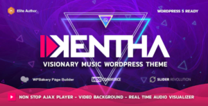 Kentha &#8211; Non-Stop Music WordPress Theme with Ajax v2.2.4 nulled