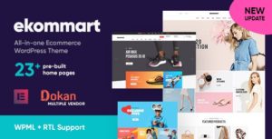 Ekommart &#8211; All-in-one eCommerce WordPress Theme 1.9.1 nulled