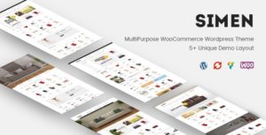 Simen &#8211; MultiPurpose WooCommerce WordPress Theme v4.0 nulled