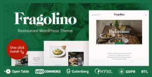 Fragolino &#8211; an Exquisite Restaurant WordPress Theme v1.0.3 nulled