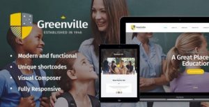 Greenville | A Private School WordPress Theme v1.3.3 nulled