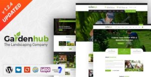 Garden HUB &#8211; Lawn &amp; Landscaping WordPress Theme v1.2.4 nulled