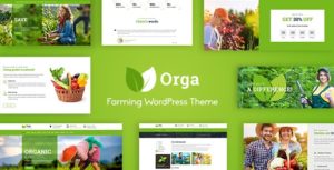 Orga &#8211; Organic Farm &amp; Agriculture WordPress Theme v2.0 nulled