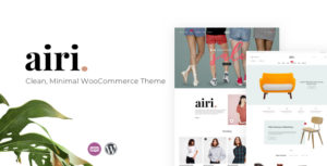Airi &#8211; Clean, Minimal WooCommerce Theme v1.1.8 nulled