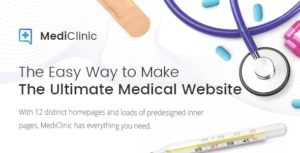 MediClinic &#8211; Medical Healthcare WordPress Theme v1.7 Nulled