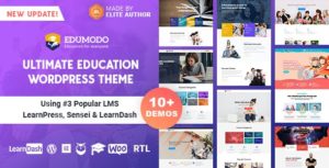 Edumodo &#8211; Education WordPress Theme v3.4.0 Nulled