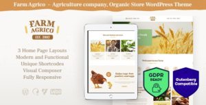 Farm Agrico &#8211; Agricultural Business WP Theme v1.3.1 nulled