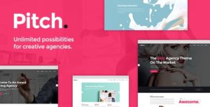 Pitch &#8211; A Theme for Freelancers and Agencies v3.4.1 nulled