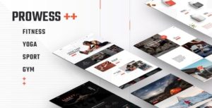Prowess &#8211; Fitness and Gym WordPress Theme v1.8 nulled