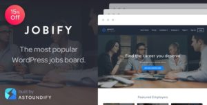 Jobify &#8211; The Most Popular WordPress Job Board Theme v3.16.0 nulled