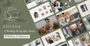 Solene &#8211; Wedding Photography WordPress Theme v2.2.1 nulled