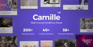 Camille &#8211; Multi-Concept WordPress Theme v1.1.1 nulled