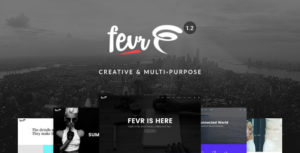 Fevr &#8211; Creative MultiPurpose Theme v1.3.0.1 nulled