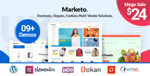 Marketo &#8211; ECommerce &amp; Multivendor A Woocommerce WordPress Theme v2.9 nulled