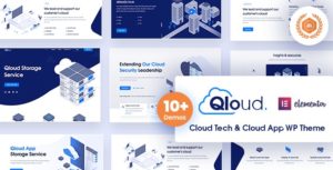 Qloud &#8211; Cloud Computing, Apps &amp; Server WordPress Theme v2.3 nulled