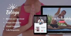 BeYoga | Yogastudio &amp; Gym WordPress Theme v1.1.3 nulled