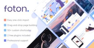 Foton &#8211; Software and App Landing Page Theme v2.0 nulled