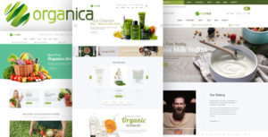 Organica &#8211; Organic, Beauty, Natural Cosmetics, Food, Farm and Eco WordPress Theme v1.5.5 nulled