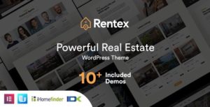 Rentex &#8211; Real Estate WordPress Theme v1.6.5 nulled