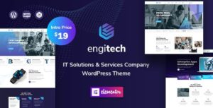 Engitech &#8211; IT Solutions &amp; Services WordPress Theme nulled