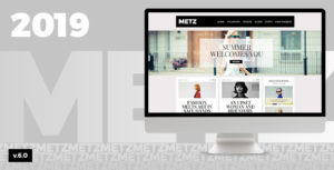 Metz &#8211; A Fashioned Editorial Magazine Theme v8.0 nulled