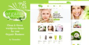 Organic Beauty Store &amp; Natural Cosmetics WordPress Theme v1.4.2 nulled