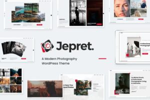 Jepret &#8211; Modern Photography WordPress Theme v1.2 nulled