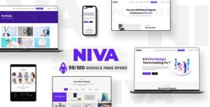 Niva &#8211; Creative Agency WordPress Theme v1.7.6 nulled
