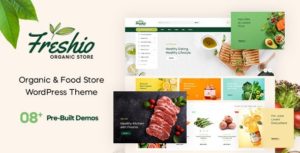 Freshio &#8211; Organic &amp; Food Store WordPress Theme v1.7.0 nulled
